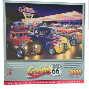MASTERPIECES Friday Night Hot Rods puzzle.